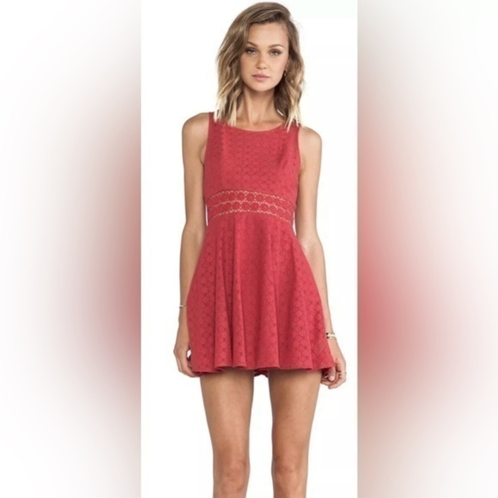 Free People Lace Daisy Waist Dress Size 2